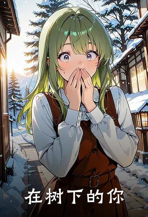 在树下的你